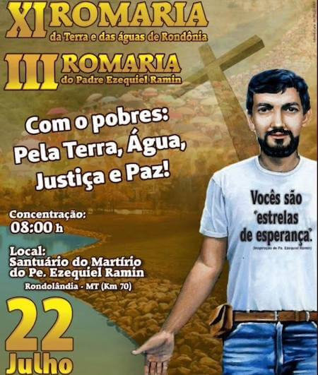 romaria 3 ezequiel ramin combonianos brasil cartaz terra agua